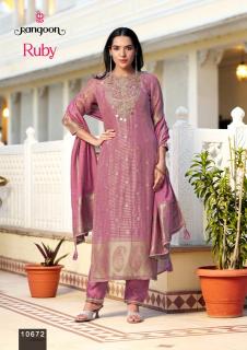 Rangoon ruby 3pcs best wholesaler for leggings and kurtis in ncr